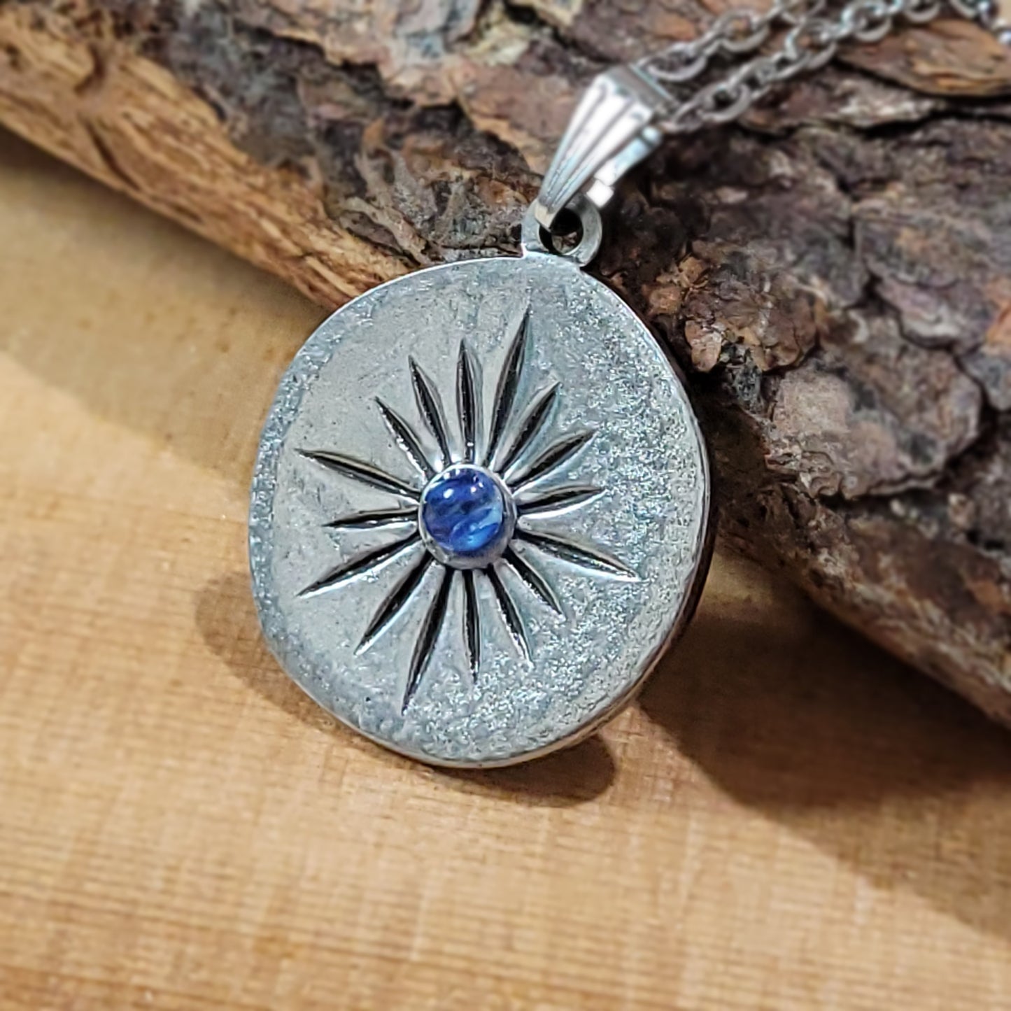 Inner Light Kyanite Star Pendant