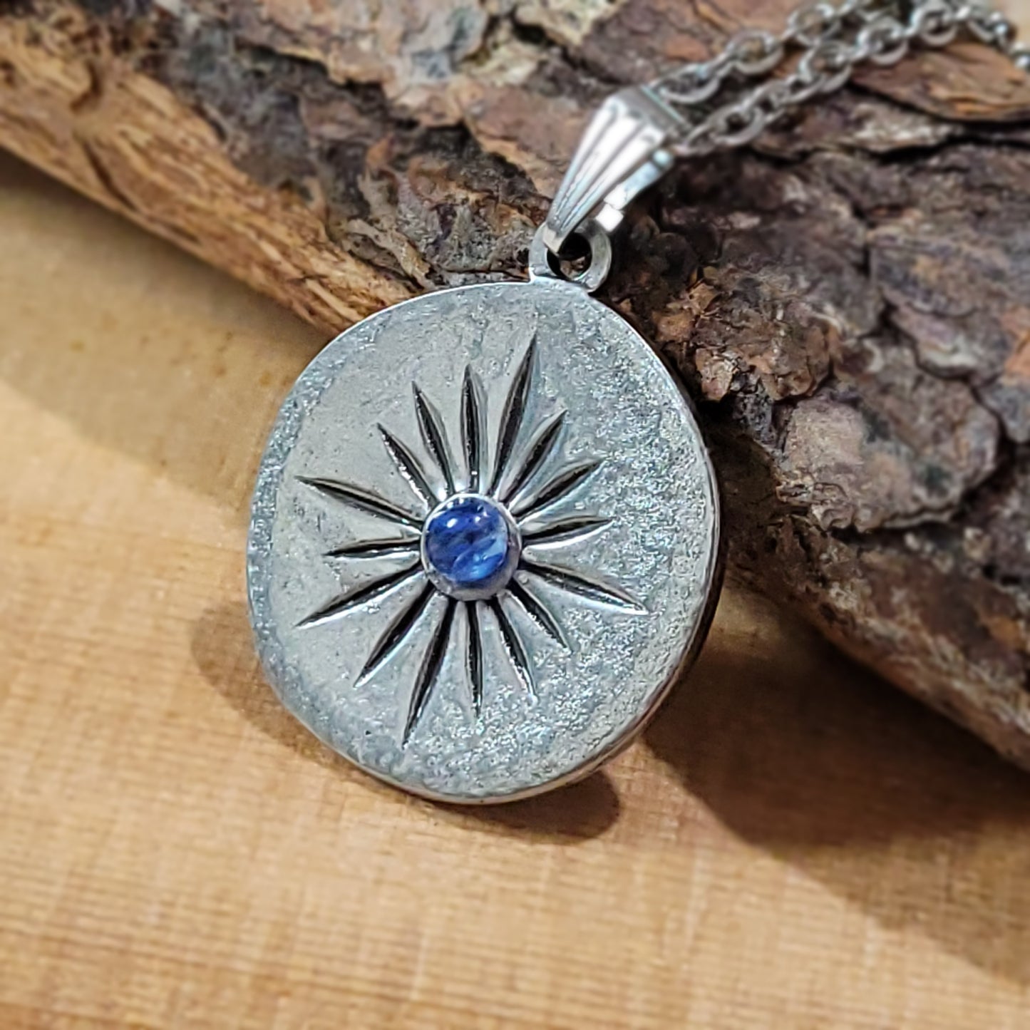 Inner Light Kyanite Star Pendant