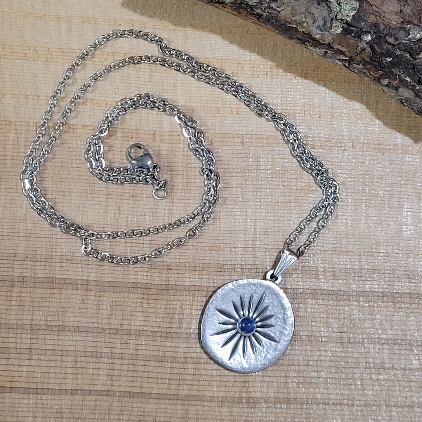 Inner Light Kyanite Star Pendant