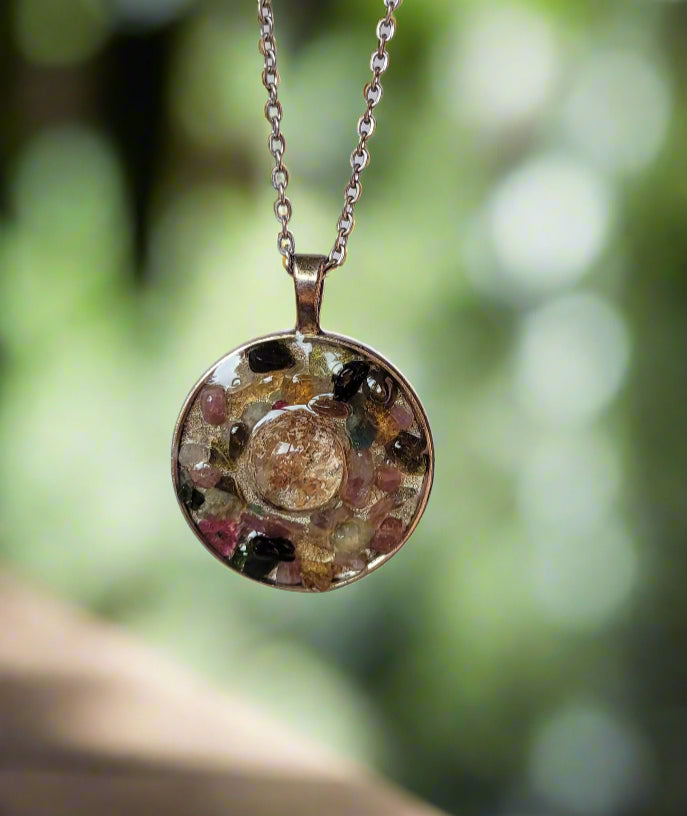 Inner Peace and Protection Handcrafted Amulet by Doe Zantamata