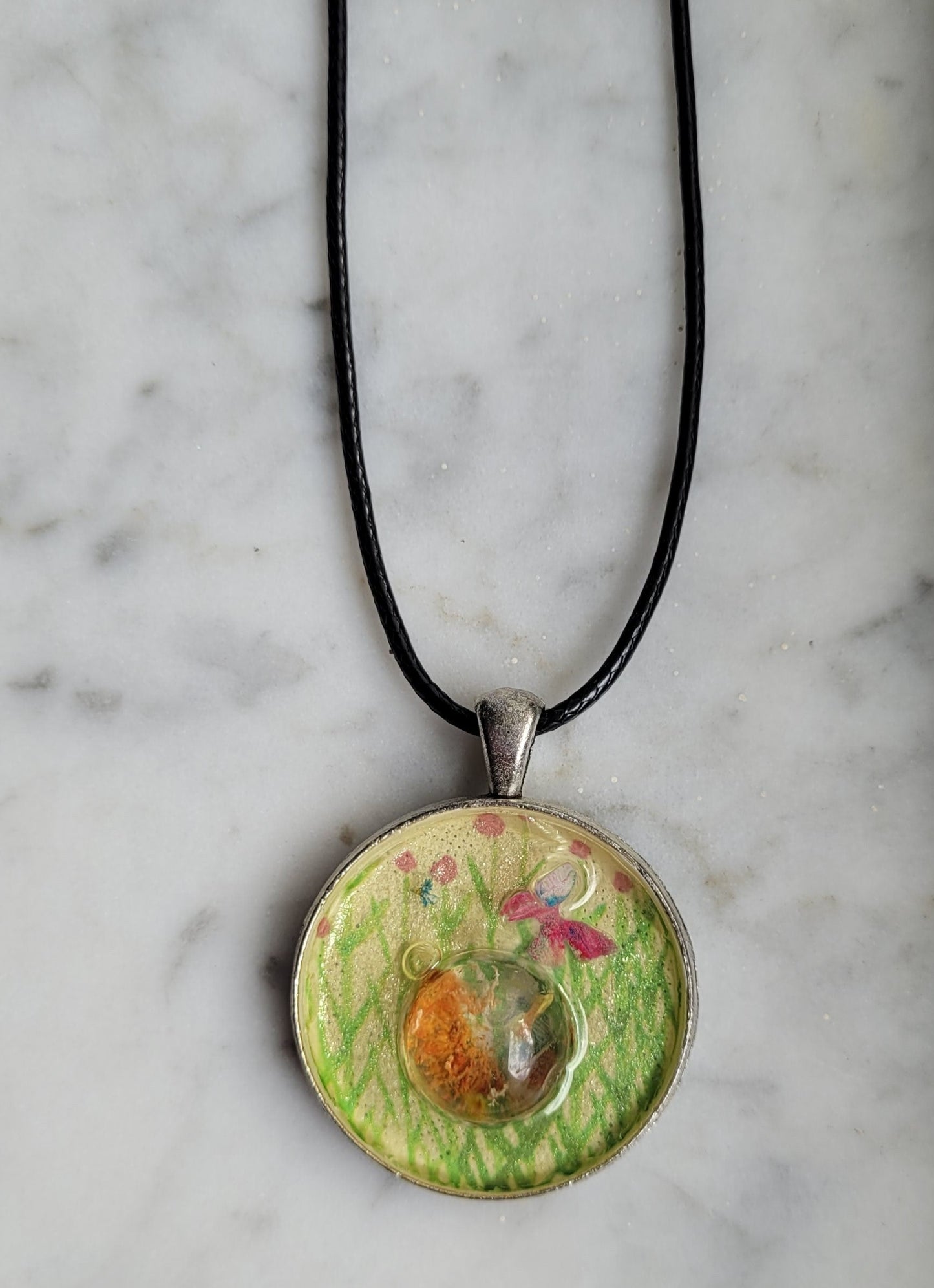 Moment in the Meadows Handcrafted Amulet by Doe Zantamata
