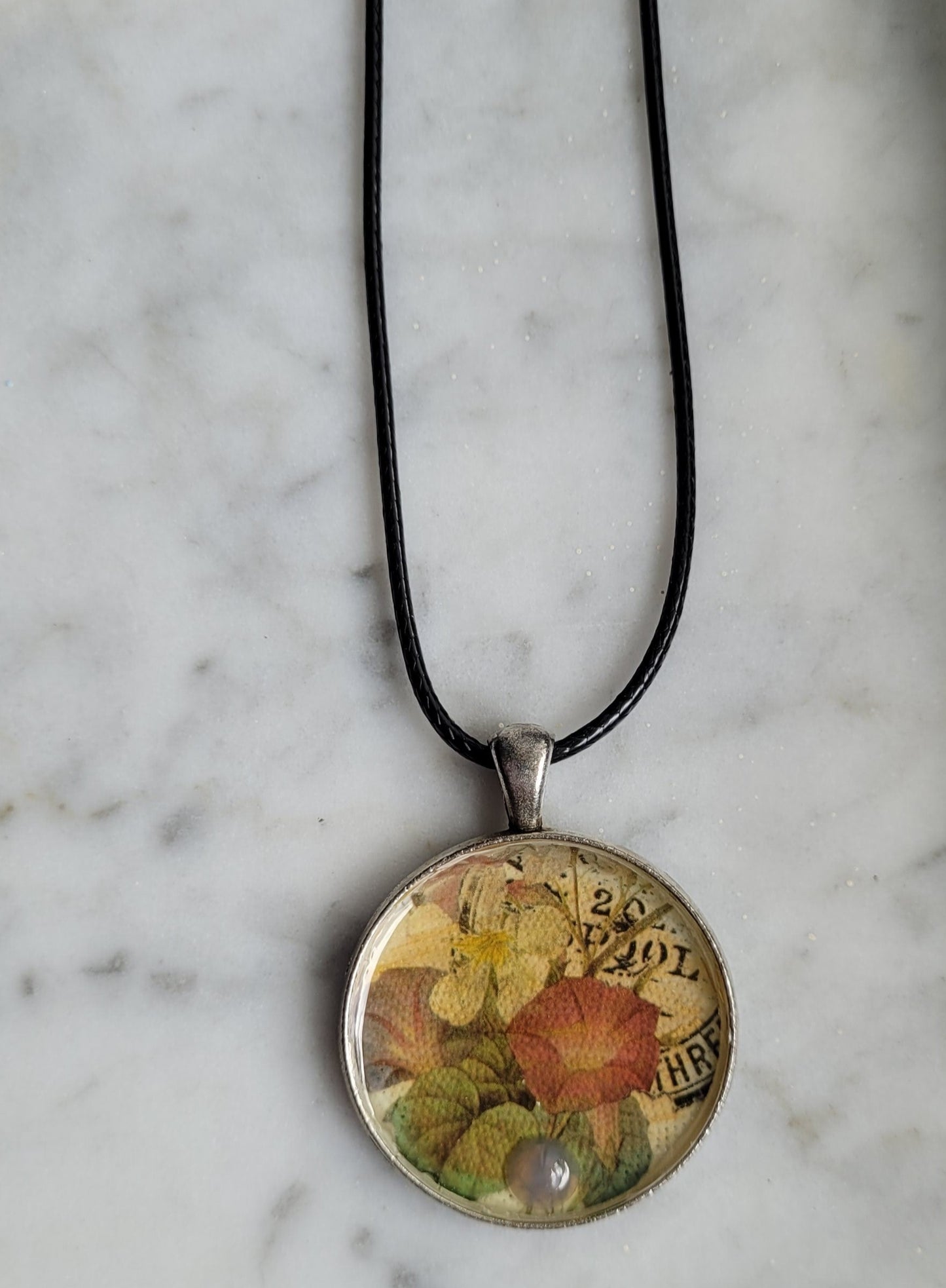 Pocket Full of Posies Handcrafted Amulet by Doe Zantamata