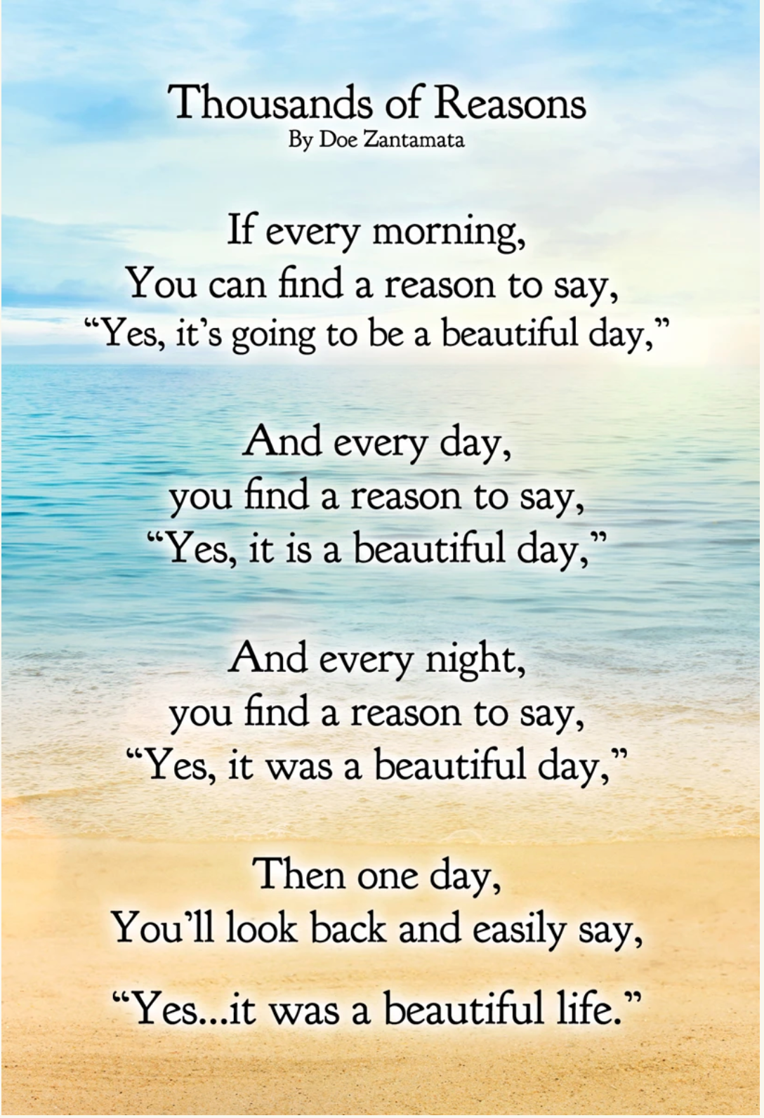 Great Day Poems Book Gift Set - By Doe Zantamata