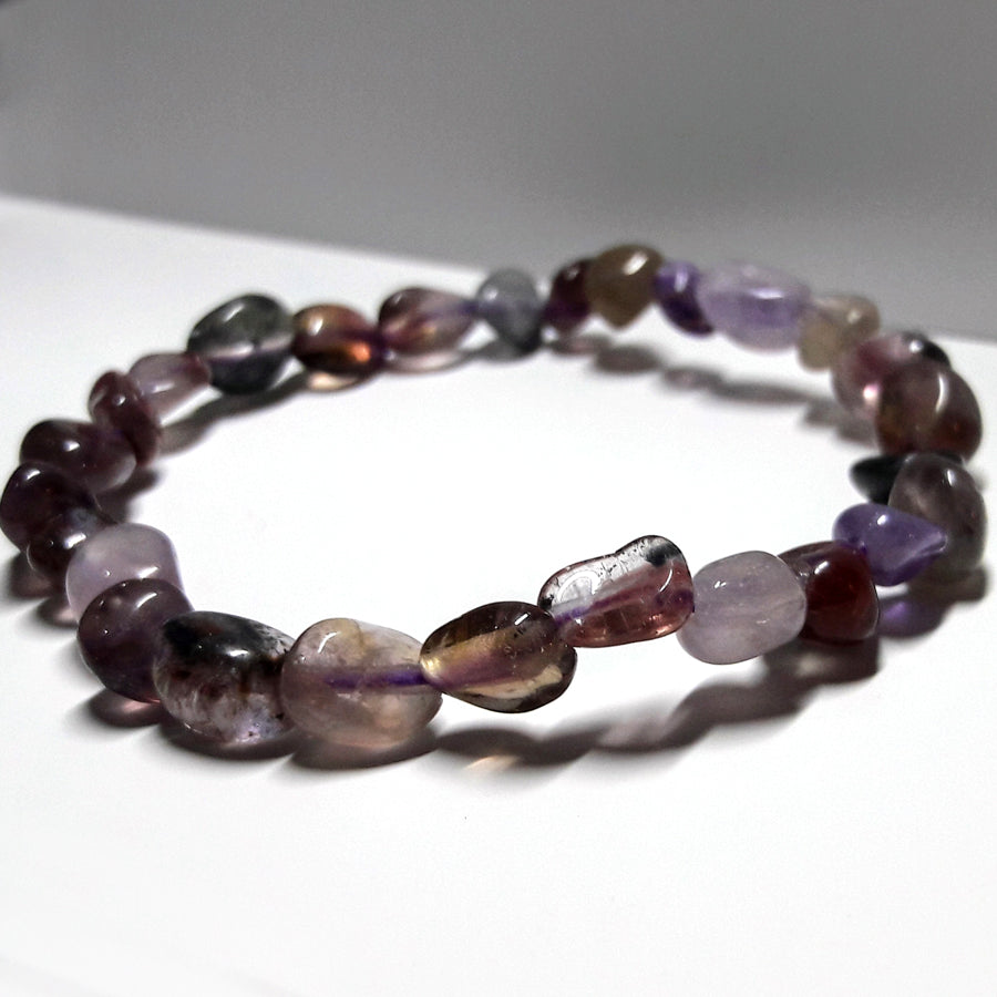 Auralite Natural Stones Intuitive Soul Connection Bracelet