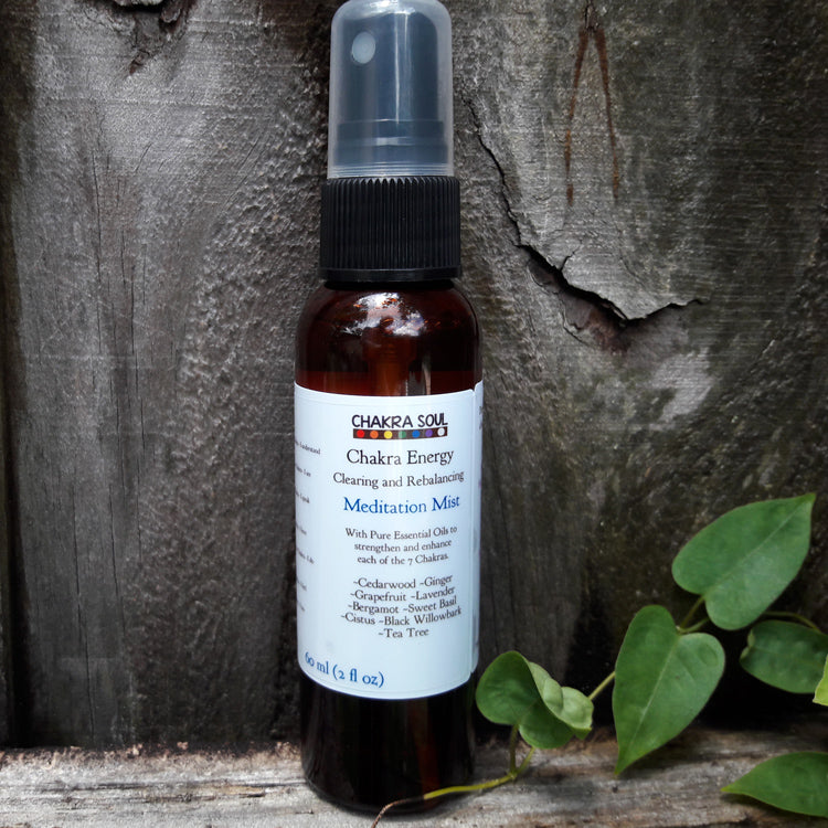 Chakra Energy Natural Meditation Mist