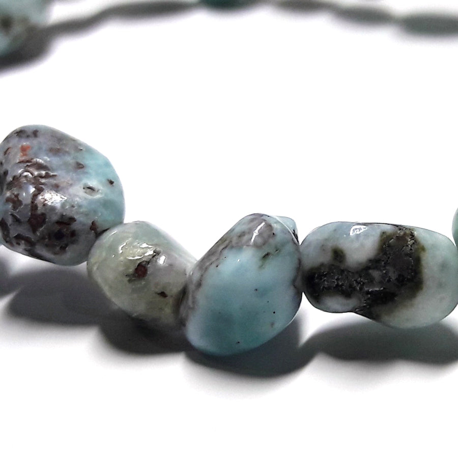 Larimar Natural Stones Truthful Communication Bracelet