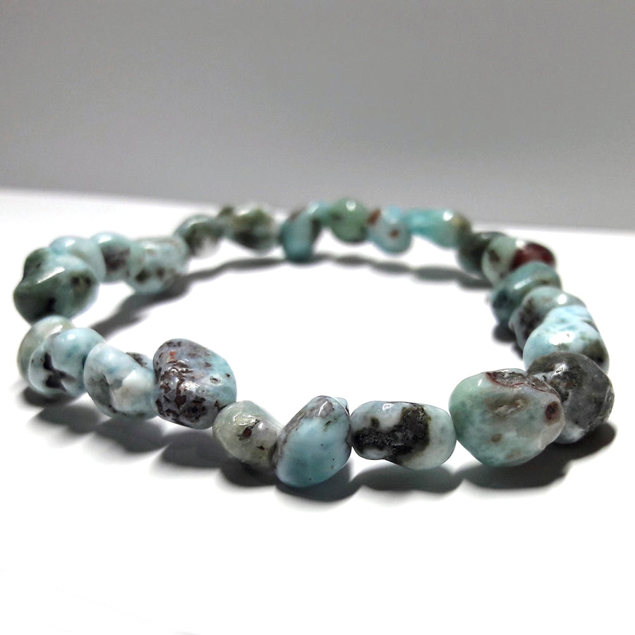 Larimar Natural Stones Truthful Communication Bracelet