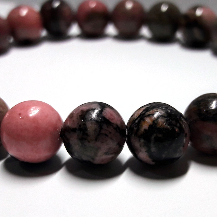 Rhodonite Natural Stones Forgiveness Bracelet