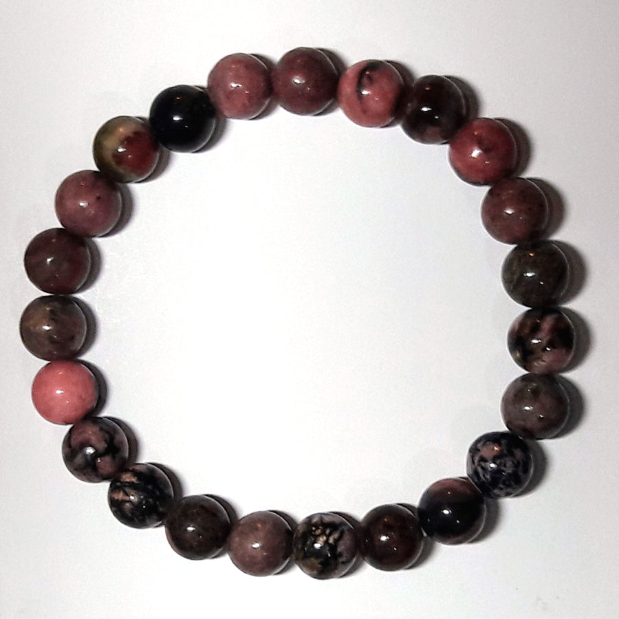 Rhodonite Natural Stones Forgiveness Bracelet