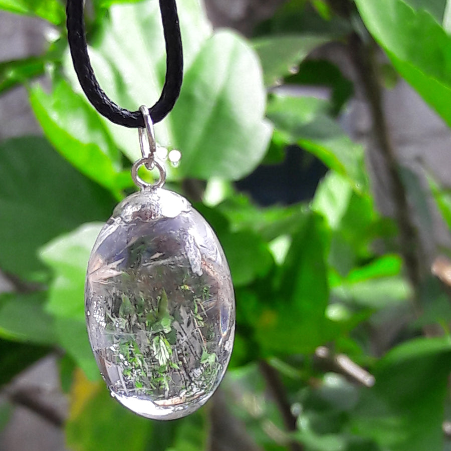 Crystal Shiva Lingam Pendant