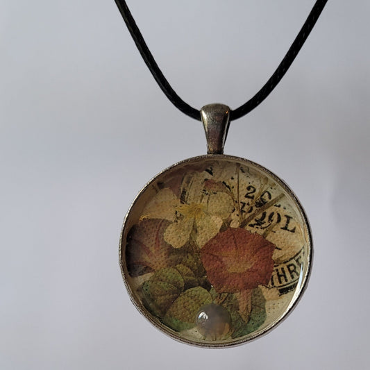 Pocket Full of Posies Handcrafted Amulet by Doe Zantamata