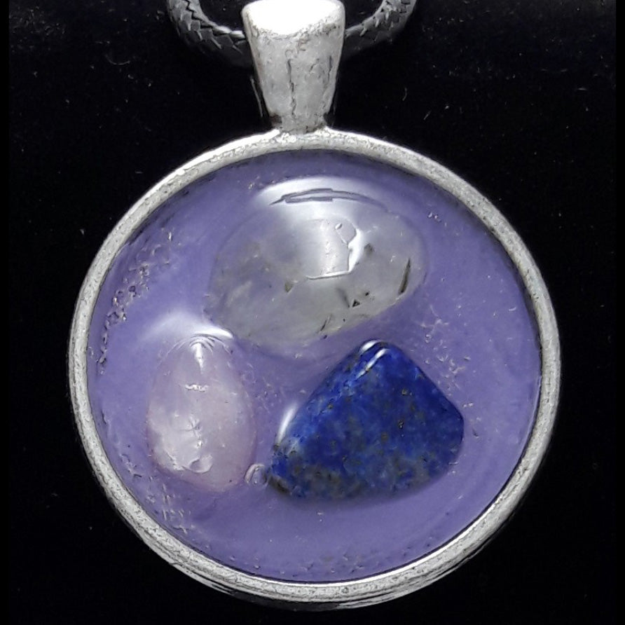 "Love and Inner Wisdom" Amulet by Doe Zantamata