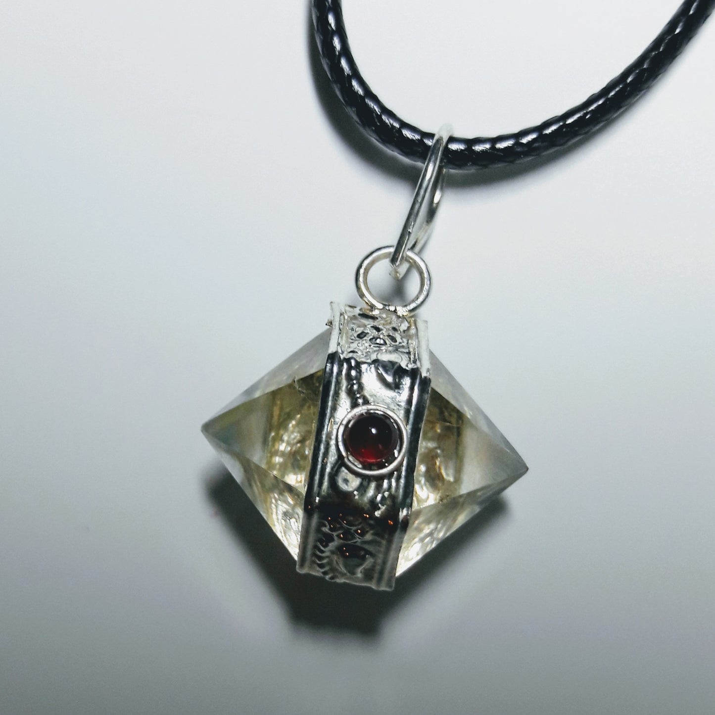 Icosahedron Sacred Geometry Manifestation Pendant