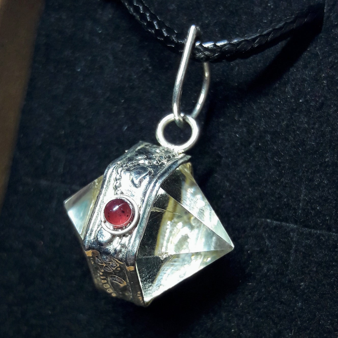 Icosahedron Sacred Geometry Manifestation Pendant