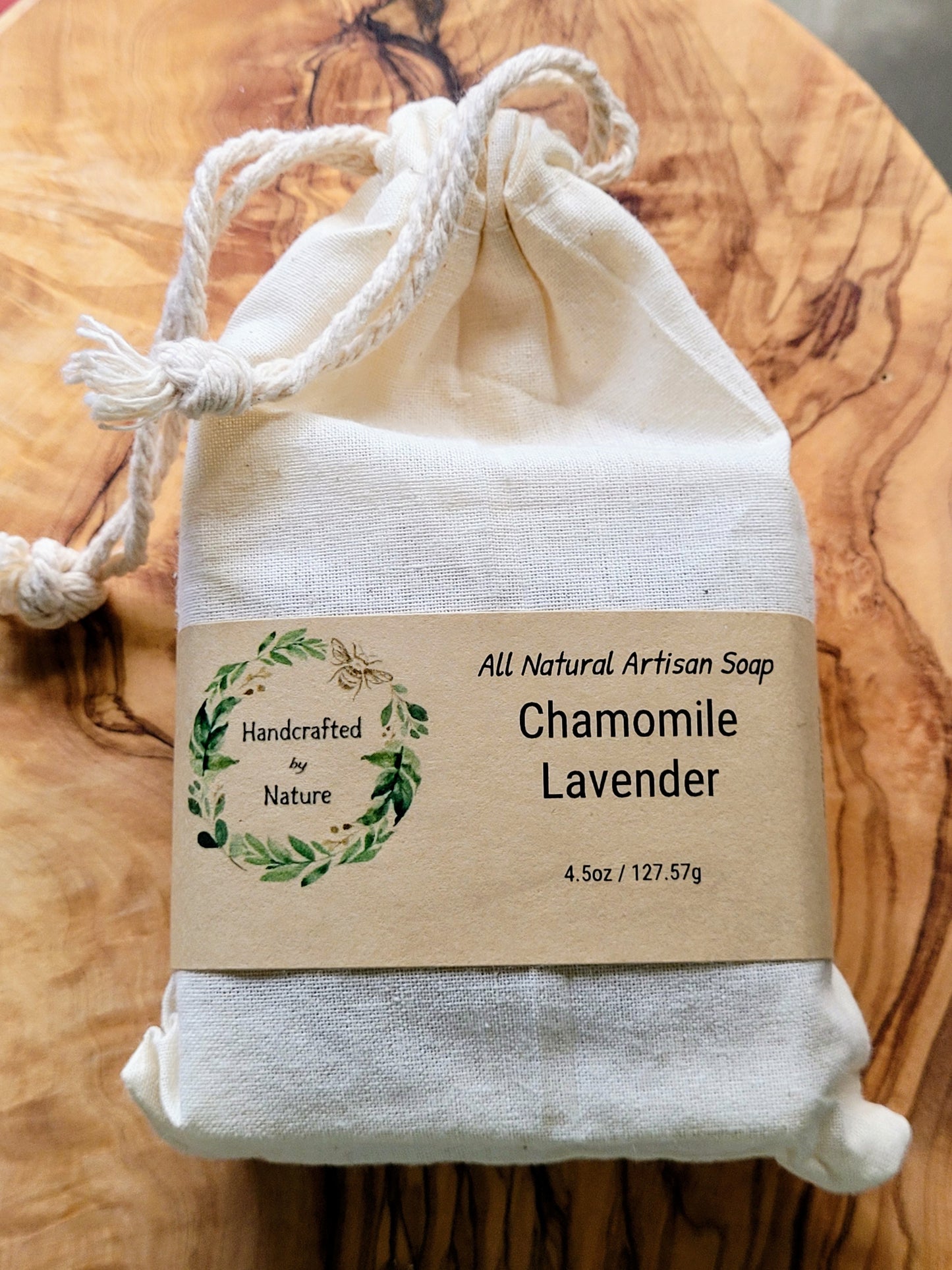 Chamomile Lavender Natural Palm Oil-Free Bar Soap