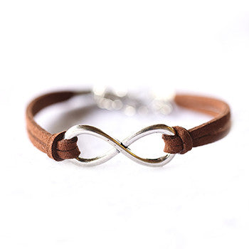 Infinity Bracelet - Silver Tone clasp