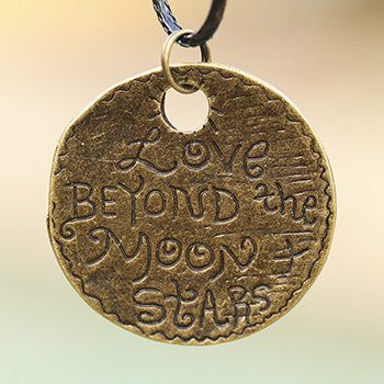 Love Beyond the Moon and Stars Pendant and Necklace