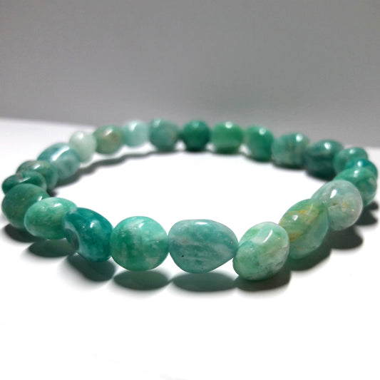 Amazonite Natural Stones Powerful Communication Bracelet