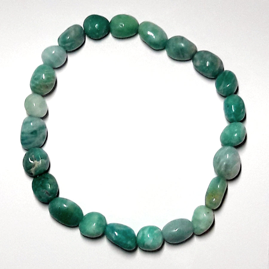 Amazonite Natural Stones Powerful Communication Bracelet