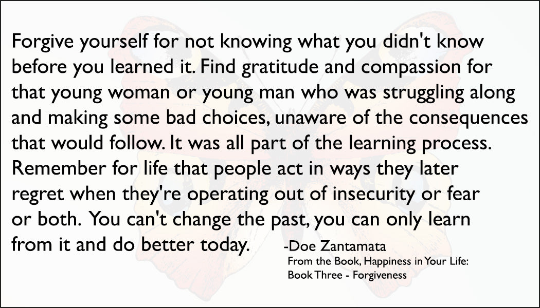 Happiness in Your Life - Book Three: Forgiveness by Doe Zantamata