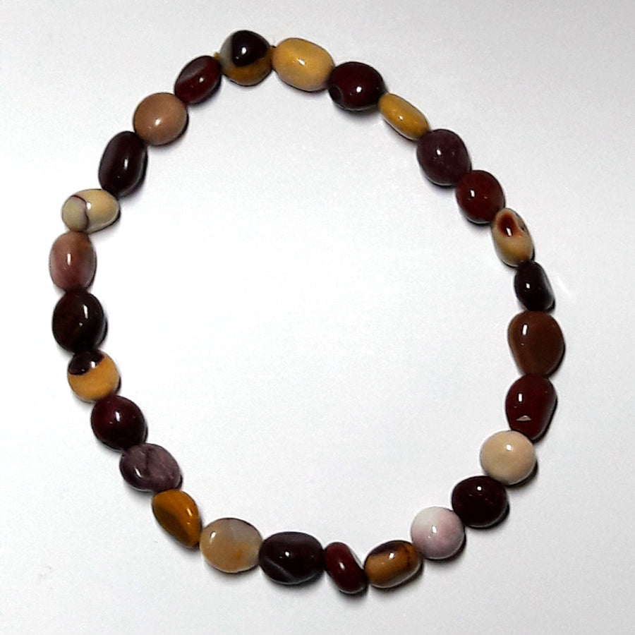 Mookaite Natural Stones Nurturing Peace Bracelet