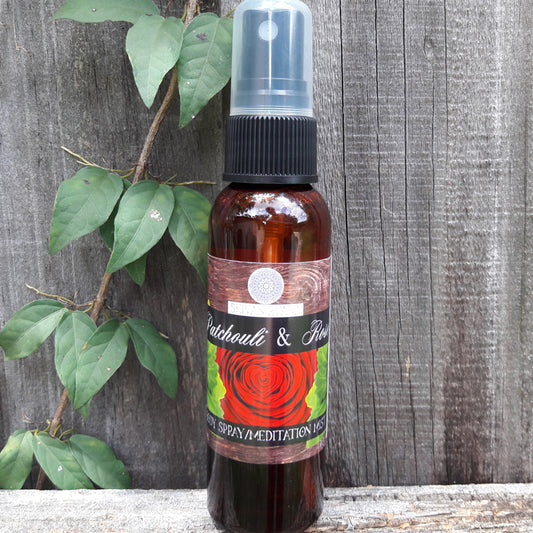 Patchouli and Rose Pure Meditation Mist