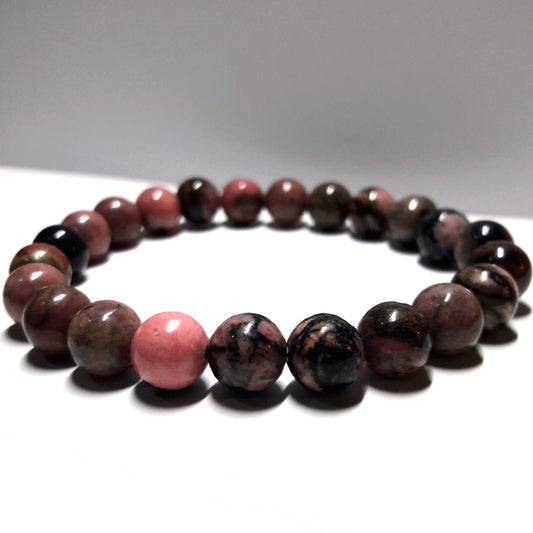 Rhodonite Natural Stones Forgiveness Bracelet