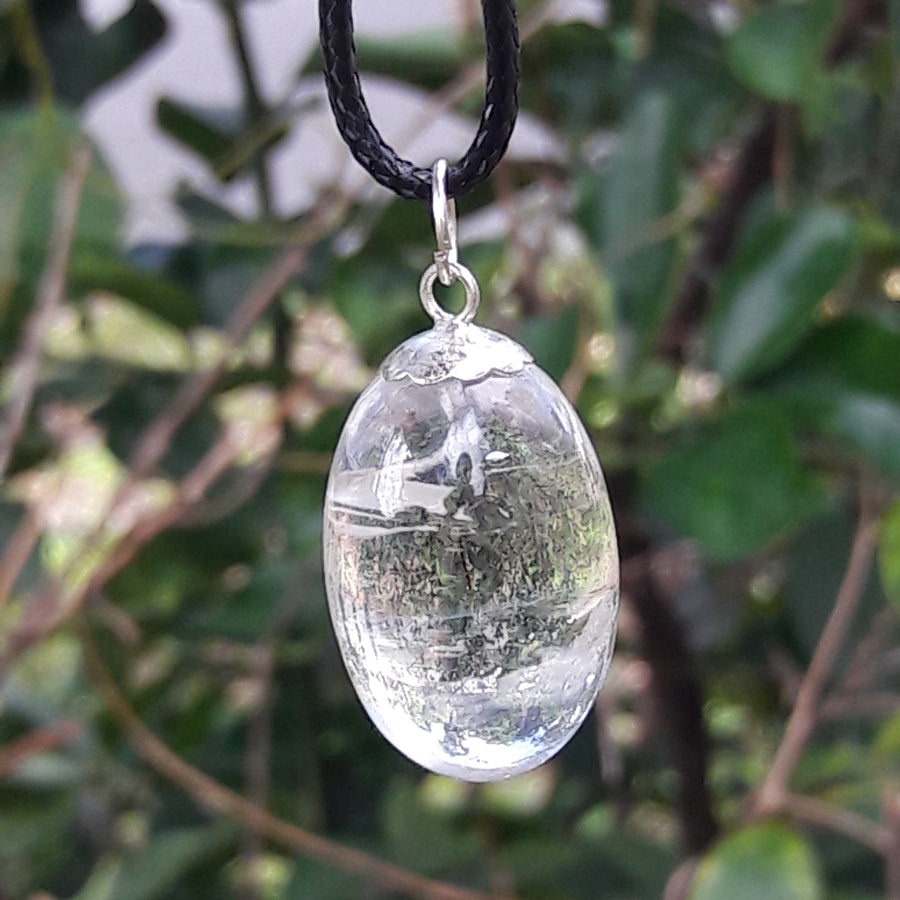 Crystal Shiva Lingam Pendant